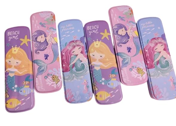 See full amazon price history chart for AMANVANI Metal Steel Cartoon Mermaid Pencil Box for Boys Girls Kids Pencil Case Mermaid Pencil Box Pouch for Girls Boys Birthday Return Gifts (Pack of 6 Piece Mermaid) AMANVANI Metal Steel Cartoon Mermaid Pencil Box for Boys Girls Kids Pencil Case Mermaid Pencil Box Pouch for Girls Boys Birthday Return Gifts (Pack of 6 Piece Mermaid) (B0BSTX14Y8) Amazon Price History, Amazon Price Tracker
