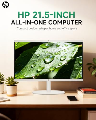 HP All in One Desktop Computer for Home, Intel Celeron J4025, 21.5 inch FHD Anti-Glare, Wi-Fi 6, 16 GB DDR4, 512 GB SSD, Compact All-in-One PC, Wired KB & Mouse, Windows 11 Pro - Image 3