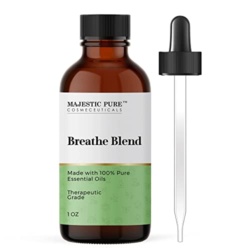 Majestic Pure Frankincense USDA Organic Essential Oil | 100% Organic and Premium Quality Oil for Skincare, Aromatherapy | 1 fl oz