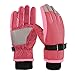 Gants de Patinage Coupe-Vent Ski Neige Hiver Snowboard Chaud Enfants Gants de Plein air Gants Enfant Ficelle