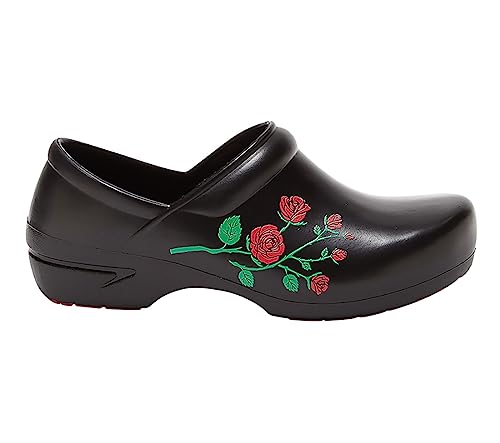Image of Anywear SR Angel Nursing Clogs - Non-Slip Work Shoes for Women & Men - Slip-Resistant Cushioned Nursing Shoes