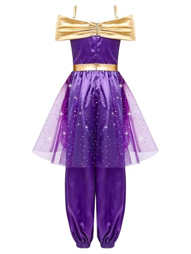 Ropa baile árabes niñas pequeñas el regalo mágico para halloween 4