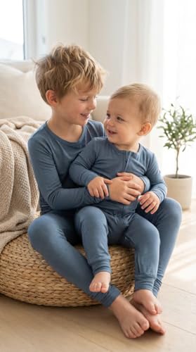 Image of ITSY BITSY BOUTIQUE Viscose Bamboo Baby Pajamas - Boys and Girls Footie Sleeper Convertible 2-Way Zipper Sleeper