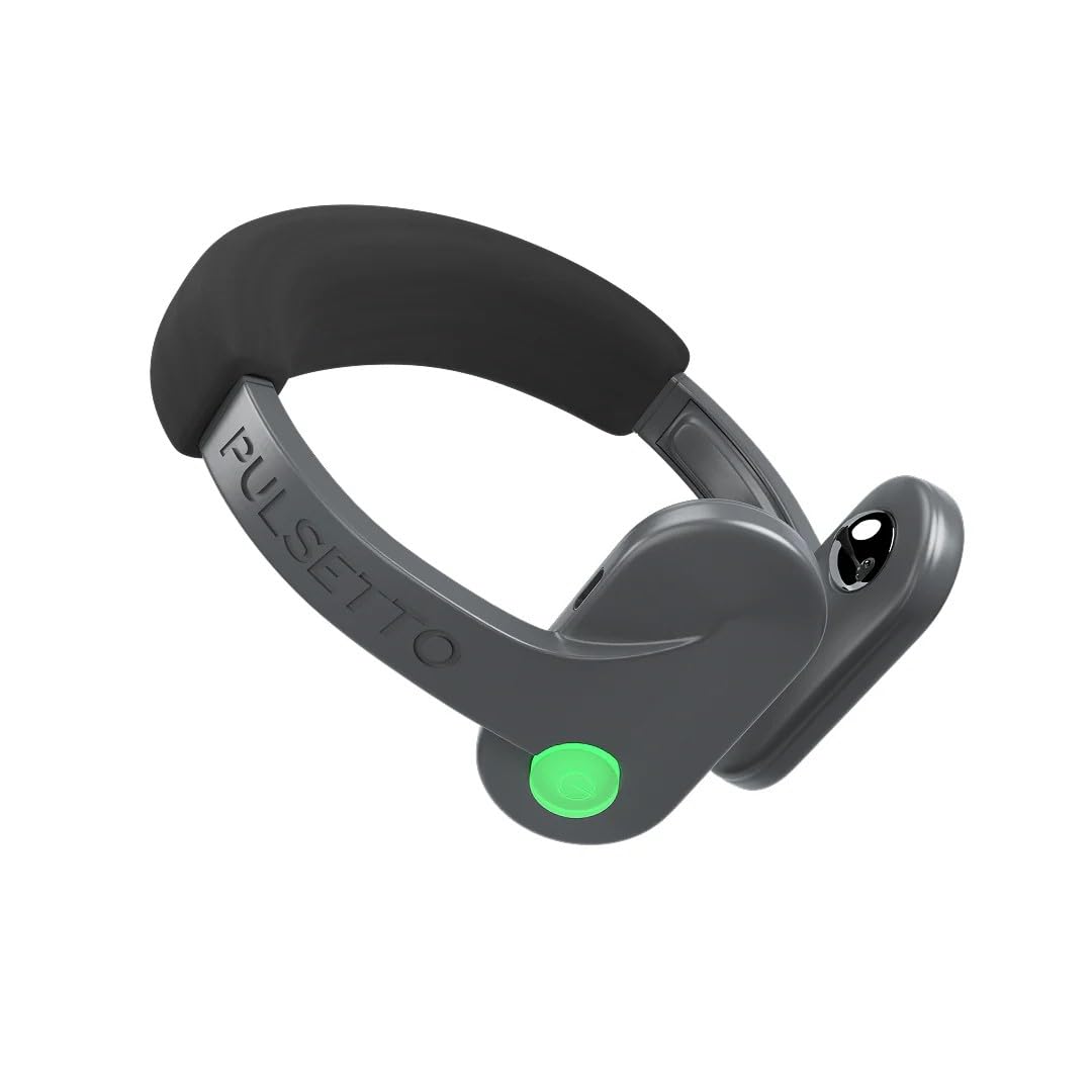 Pulsetto Vagus Nerve Stimulator for Better Sleep & Stress Relief - Patented Neuro Sleep Aid Device - Personalized Relaxation Wearable for Burnout, Recovery, Rejuvenation and Long-Term Wellness