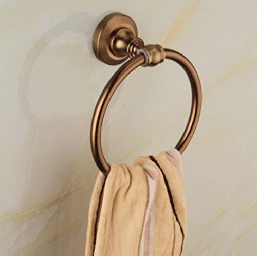Porte-serviette suspendu vintage en aluminium pour toilette et douche