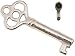 Small Malleable Iron Cabinet Barrel Key. Antique Furniture Keys.