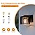 LUTEC Outdoor Wall Lantern, Exterior Waterproof Wall Sconce Light Fixtures, Aluminum Black Front Door Porch Lights Wall Mount Lighting with Clear Glass Shade, E26 Socket Wall Lamp for Patio