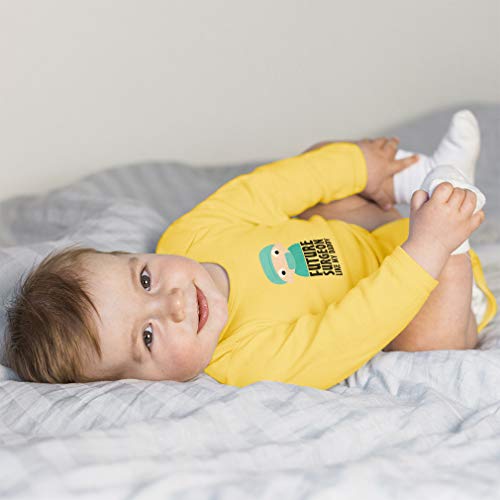 Baby Long Sleeve Bodysuit Future Surgeon Like My Daddy B Boy & Girl Clothes3