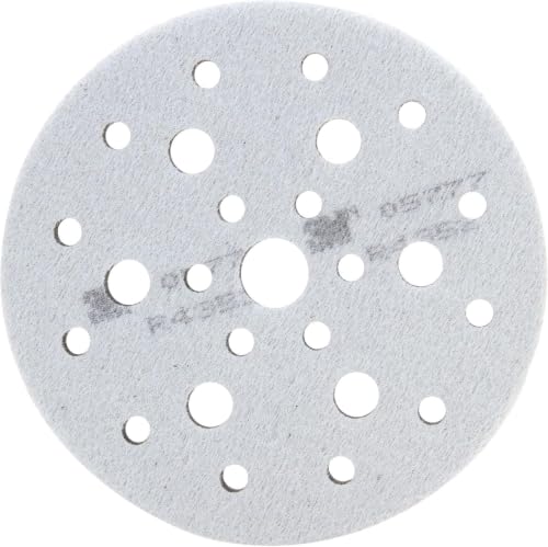Image of 3M Hookit Soft Interface Pad, 05777, 6 inch x 1 /2 inch x 3 /4 inch, Foam, Hole Pattern, Finer Finish for Auto Body Sanding Applications, 1 Pad (Pack of 10)