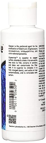 Image of Seachem Cupramine Copper 100ml (Pack of 2)