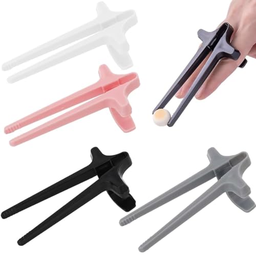 JchEnye 4 Paires de Baguettes à Doigts pour Joueurs de Jeux vidéo, Baguettes à Doigts, Baguettes à Doigts pour Snacks sans Utiliser Les Mains...