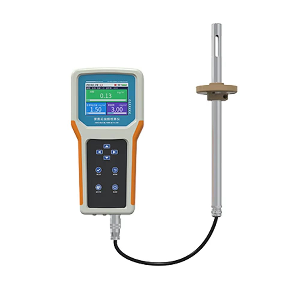 Detector Portátil de Humos de Aceite, Monitor de Calidad del Aire de Cocina Portátil con Pantalla LCD