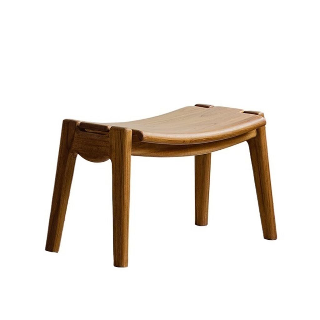 eexbz Sofa Shoe-Changing Low Stool Solid Wood Home Retro Stool Side Table Living Room Table Bedroom Furniture Sofas for Living Room