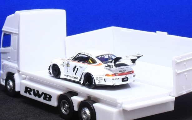 ターマックワークス 1/64 RWB 993 LBWK Tarmac Works 1:64 RWB 993 Liberty Walk w/ Container – Little