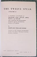 The Twelve Speak Vol. 1 B002GI34JI Book Cover