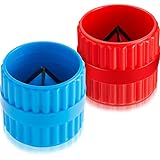 2 Pieces Inner-Outer Reamer Pipe and Tube Deburring Reamer Tubing Chamfer Tool for PVC PPR Copper...