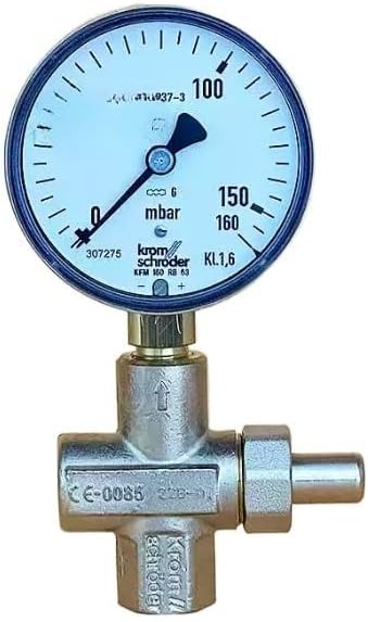 Available for KROM membrane box pressure gauge KFM60RB63-0-60mbar KFM100RB63-0-100mbar KFM160RB63-0-160mbar KFM250RB63-0-250mbar General Accessories (KFM100RB63-0-100mbar)