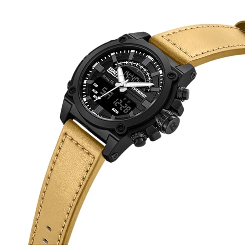 Image of Kenneth Cole Reaction Black Dial Men's Watch - KRWGP0069904