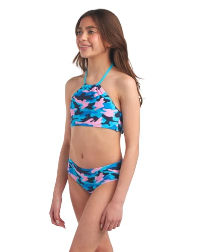 Image of Kanu Surf Girls Mahina UPF 50+ Beach Sport Halter Bikini 2-Piece Swimsuit