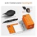 K&F CONCEPT 4-in-1 Camera Cleaning Kit with Lens Brush Pen, Rocket Air Blower, Microfiber Cloth, Lens Cleaner Kit Compatible with Canon Nikon Pentax Sony DSLR Cameras Cleaning Tool Accessories