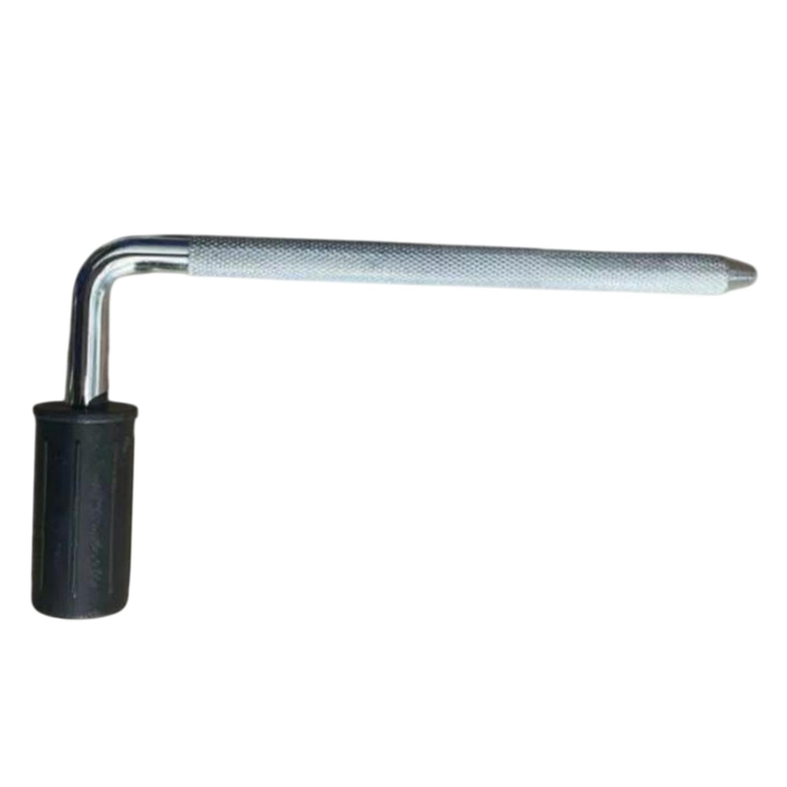 Garende Electronic Drum Pad Support Arm, Percussion Mounting Hardware, L Rod Sturdy Professional Drumstick for Performance Stage Home