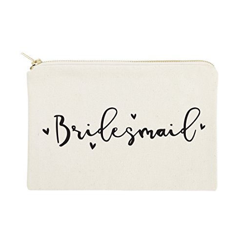 Cotton & Canvas Co. Bridesmaid Wedding Cosmetic Bag