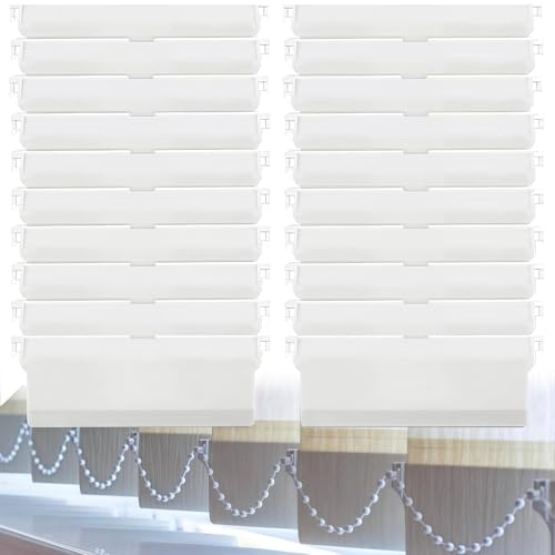 Poids Aveugles Verticaux, Poids de Store Lattes, Store Plaque de Base en Plastique, 127mm Poid pour Stores Verticaux Poid Inférieur pour Stores Plaque de...