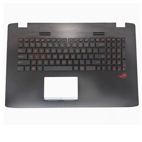 Clavier ASUS GL752 et topcase noir avec disposition US pour réparation de PC portable