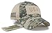 The Sox Market Camouflage Constructed Trucker Special Tactical Operator Forces USA Flag Patch Baseball Cap (Digital Green)