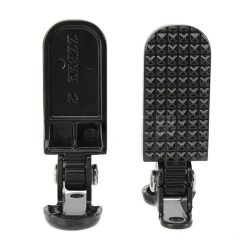 Repose-pieds moto aluminium contre la glisse des bottes
