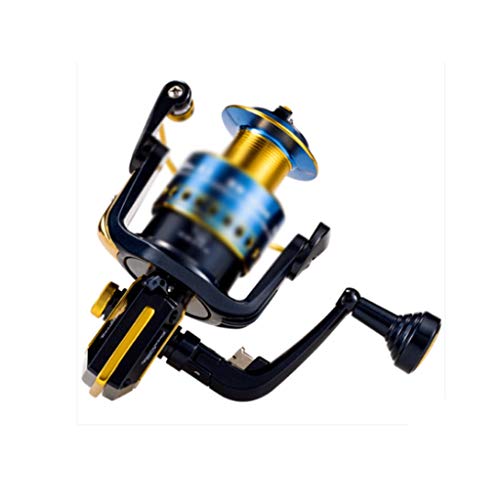AANWKENL Carrete de Pesca Correo Completo Soporte de Metal Carrete de Pesca Rueda de Spinning Carrete de Pesca mar Pole Rueda Rueda Roca Carrete de Pesca Largo Reparto Redondo
