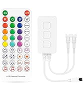 BTF-LIGHTING WS2812B WS2811 RGB IR Fernbedienung SP611E Doppelausgang Bluetooth LED Controller Mu...