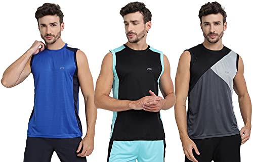 Image of FTX Men's Solid Regular Fit T-Shirt