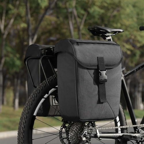 Bagage de vélo en nylon résistant à l'eau sacoche double compartiment - 6