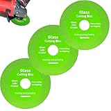 🥏Matériau de Haute Qualité🥏 : Nos disque coupe verre de meulage diamant coupe verre sont fabriqués en acier au diamant et au manganèse de haute qualité, garantissant un confort accru et une durée de vie prolongée. L'utilisation de grains de diamant très fins et uniformes assure d'excellents résultats de coupe verre professionnel. Ces glass cutting disc sont conçus pour offrir une performance optimale.