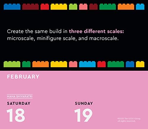 Lego Calendar 2023 2023 Lego Daily Builds Calendar : Blais, Alexander: Amazon.com.au: Books