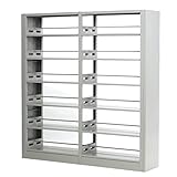 灰 グレー スチール製 両面オープン