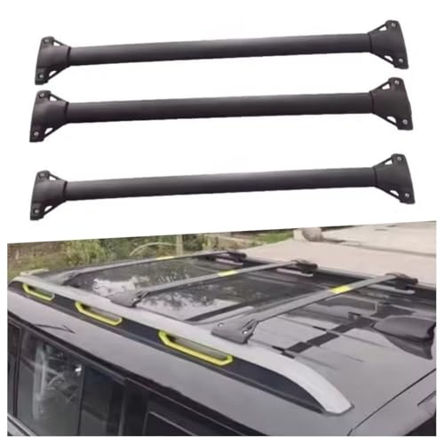 Aluminum Alloy Cross Bars Car Roof Rack Luggage Cargo Carrier for Chery Jetour T2 Traveler 2023 2024 (3PCS)