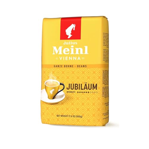Julius Meinl: 'Jubilaum Blend,' Genuine Viennese Medium Roast Coffee Beans, 500g / 17.6oz