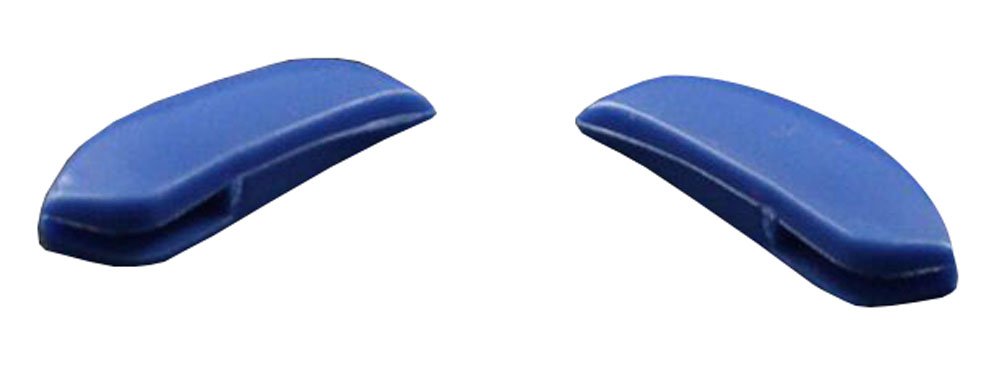 Almohadillas nasales para Gafas Almohadillas nasales for Gafas, Almohadillas nasales de Silicona, Almohadillas nasales Antideslizantes de plástico Azul de 18 x 7 mm