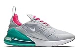  Nike Damen Air Max 270 Leichtathletikschuhe, Mehrfarbig (Pure Platinum/White/Pink Blast 065), 40 EU