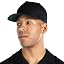 Black W/ Green Under Brim