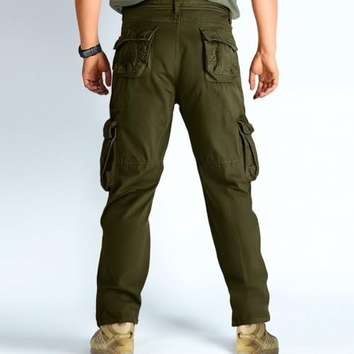 Tactical Pants for Men Construction Cargo Work Pants Breathable Waterproof Vintage Pant Carpenter Lightweight Hiking Pant3