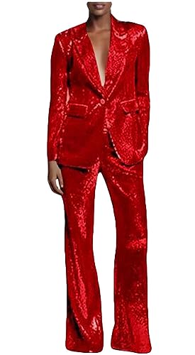 Costume paillettes femme fini la robe classique optez pour ce smoking