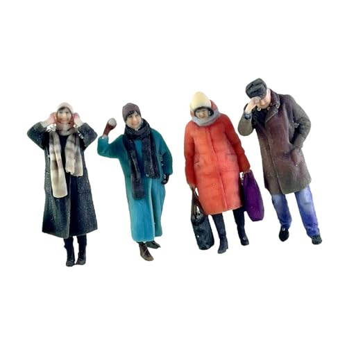 Figurines miniatures 1/64 pour diorama et décors de table de sable lopituwe