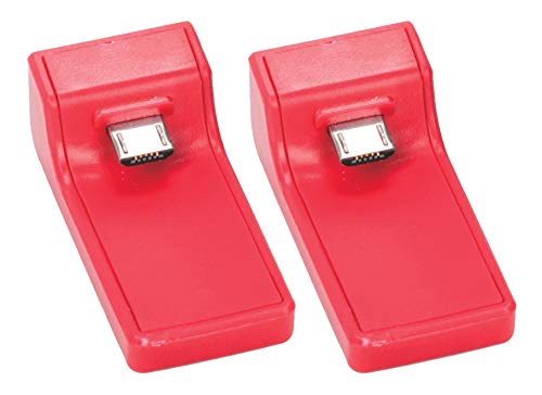 Replacement Charging Dongle Twin Pack for Venom Docking Station - Red (PS4)