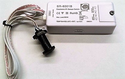 Interrupteur de capteur IR de proximité 12-36VDC pour portes de placard