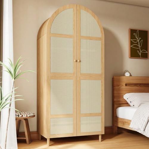 Mueble de armario moderno con gran espacio de almacenamiento | con perchas triangulares y | diseño de lujo | Adaptée aux Chambres and Ports