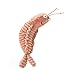 Jellycat Sheldon Shrimp Stuffed Animal, 8.5 inches - Ocean and Sea Plush Toy - Classic Children's Gift