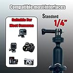 SEVAM-Action-360Camera-Mount-for-Motorbike-Handlebar-Holder-Bracket-Metal-Stand-GoPro-Hero109876543-Action-Cameras-Accessory-Fits-Bicycle-Motorcycle-Handlebar-Holder
